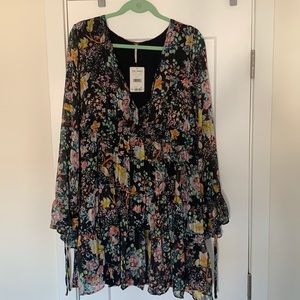 Free People Floral Dress- with original tags